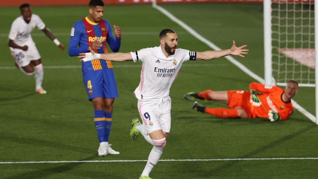 Real Madrid teen Barcelona – Reporte del Partido – April 10, 2021