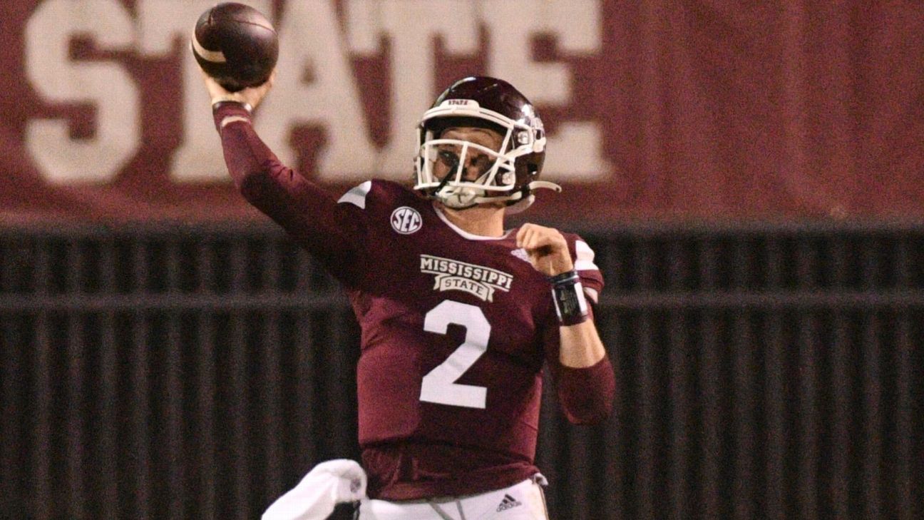 Mississippi State Bulldogs QB Will Rogers breaks Dak Prescott's school