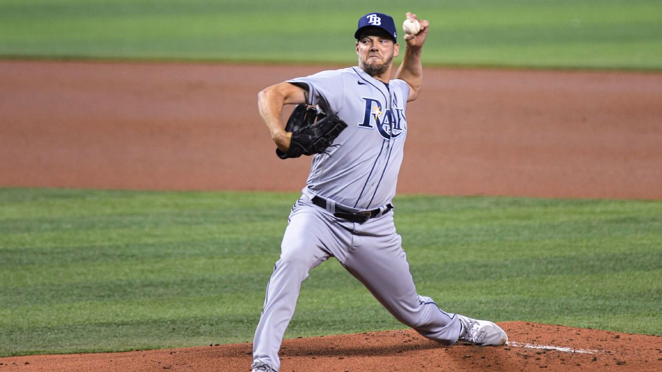 Rays pitcher Tyler Glasnow '100 percent' blames elbow injury on MLB's  crackdown on grip enhancers