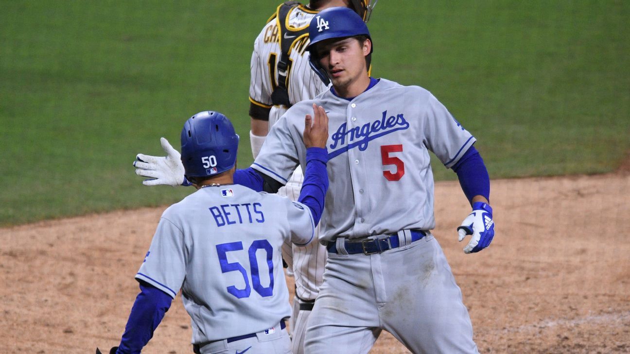 Dodgers vs. Padres score: L.A. starts postseason with victory, holding off San  Diego in NLDS Game 1 