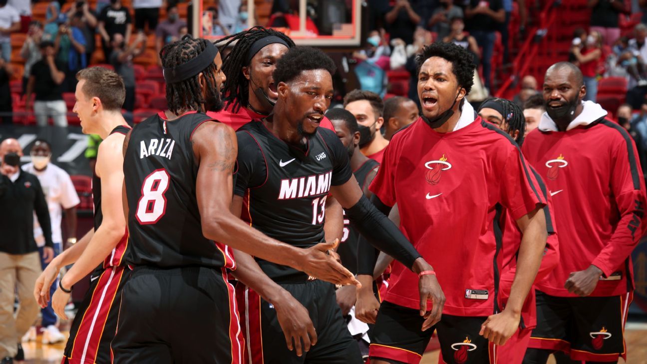 Miami Heat star Bam Adebayo drills game-winning jumper to beat Brooklyn Nets