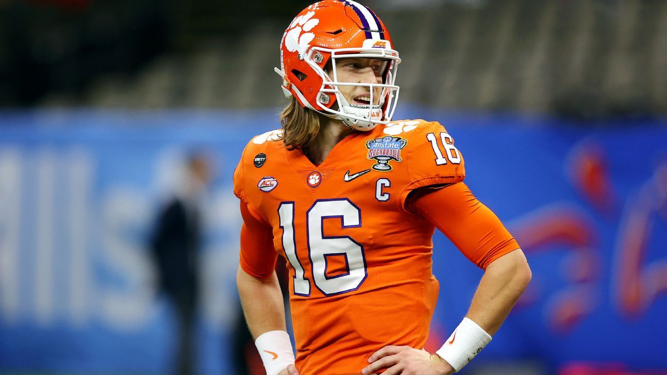 No. 1 Overall Selection Trevor Lawrence Headlines ACC's First-Round NFL  Draft Picks 