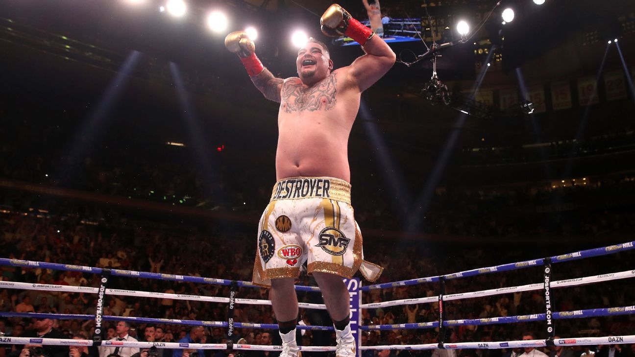 El ex campeón de peso pesado Andy Ruiz Jr. se reunirá con Tyrone Sponge el 16 de julio en México.