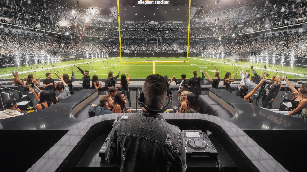 Allegiant Stadium's Wynn Field Club brings Las Vegas club, DJ ...