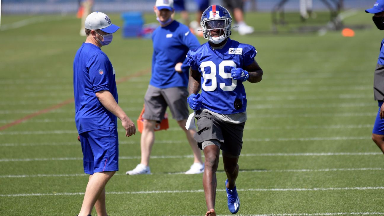 Around The NFL on Twitter: Giants WR Kadarius Toney activated