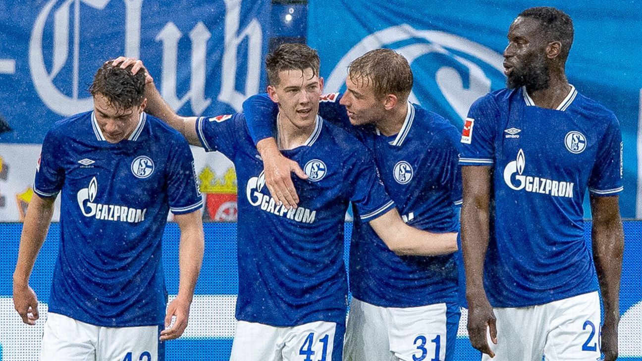 Schalke 04 Vs Eintracht Frankfurt Football Match Summary May 15 2021 Espn