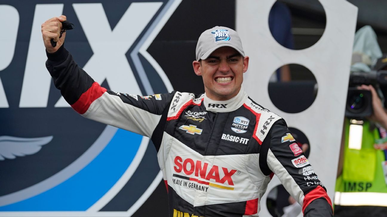 Rinus Veekay Becomes Indycar S Newest First Time Winner With Ims Road Victory