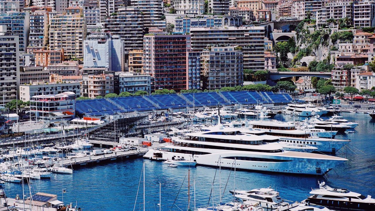 Nine decades of yachts at the Monaco Grand Prix