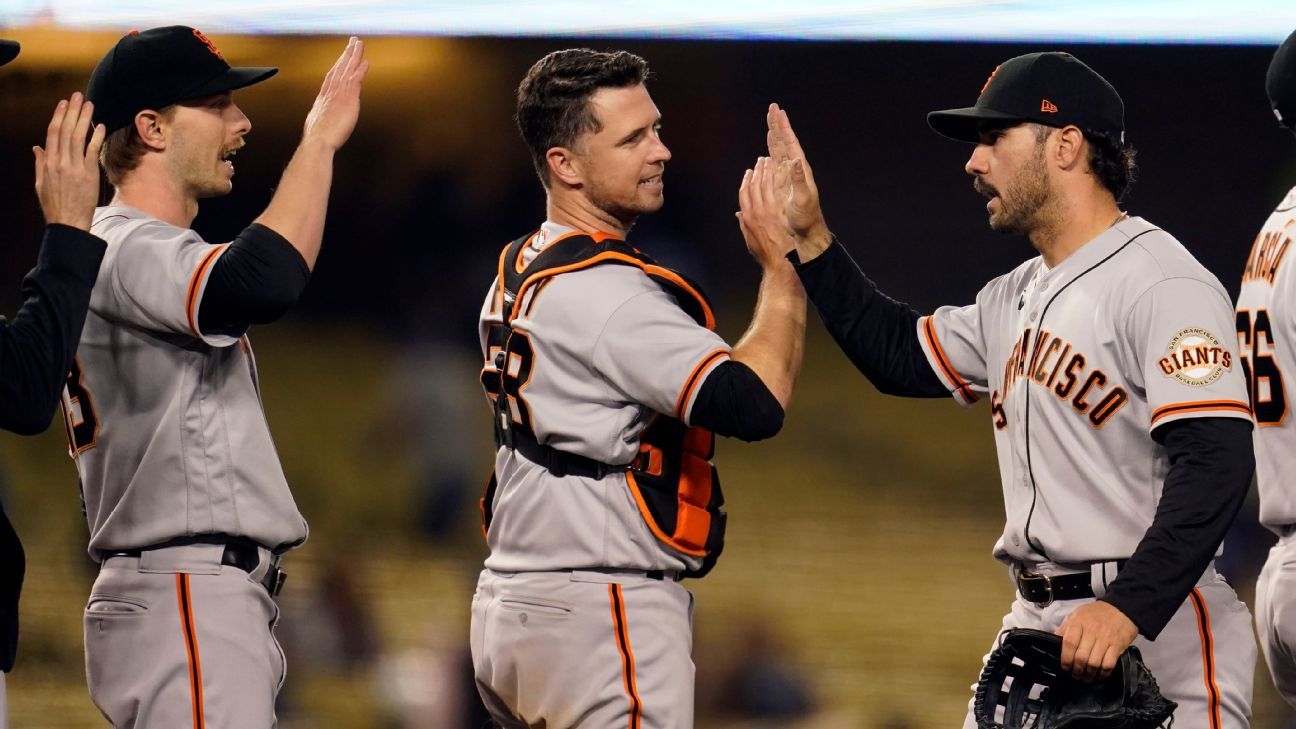 MLB standings: Giants have best record, elite pitching staff