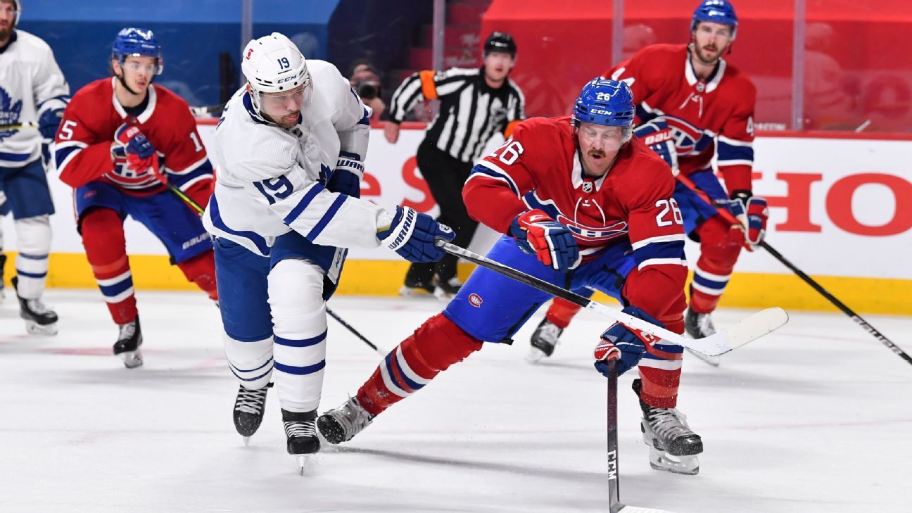 NHL Playoffs Daily 2021 – Game 7 als frontman van de Toronto Maple Leafs, Montreal Canadiens