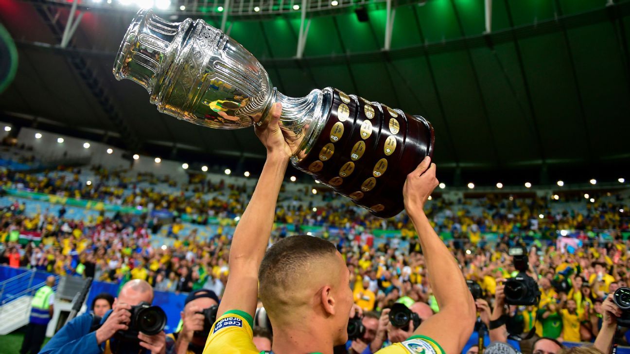 La CONMEBOL anunció que la Copa América se jugará en Brasil ESPN