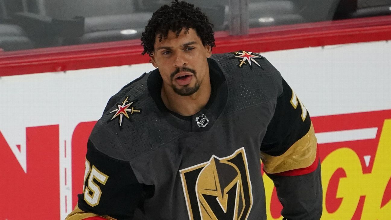 Ryan Reaves to miss start of Golden Knights training camp, Golden Knights