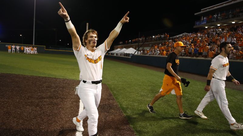 Gilbert's walk-off grand slam propels Vols over Wright State in 9