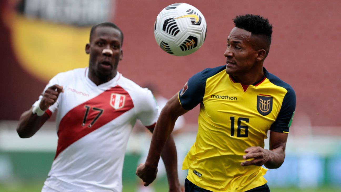 Ecuador Vs Peru Resumen De Juego 8 Junio 2021 Espn