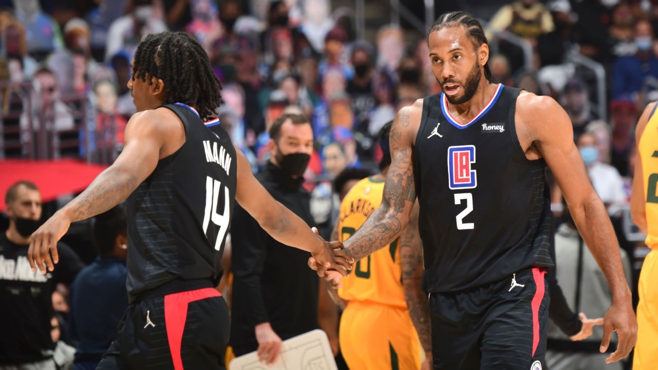 La Clippers Kawhi Leonard Could Miss Rest Of Series With Knee Injury