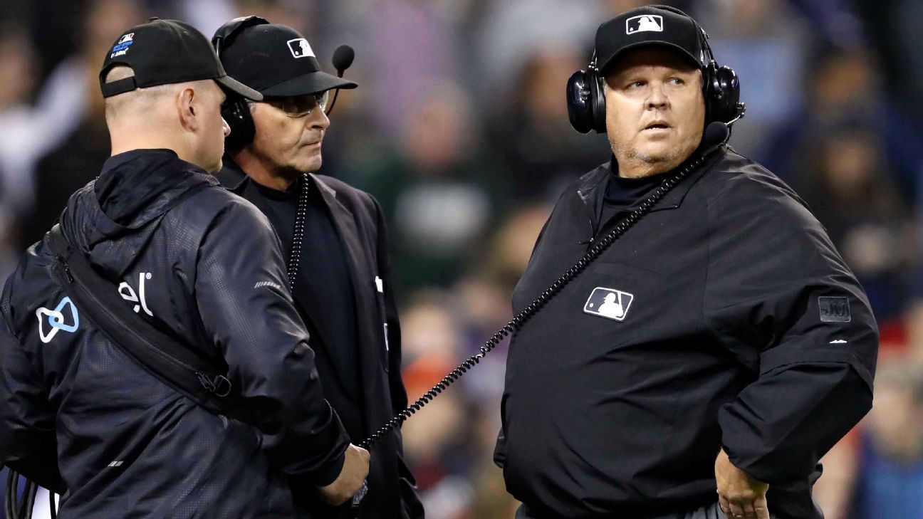 MLB fans will be able to watch interactions between umpires and replay  center with new technology