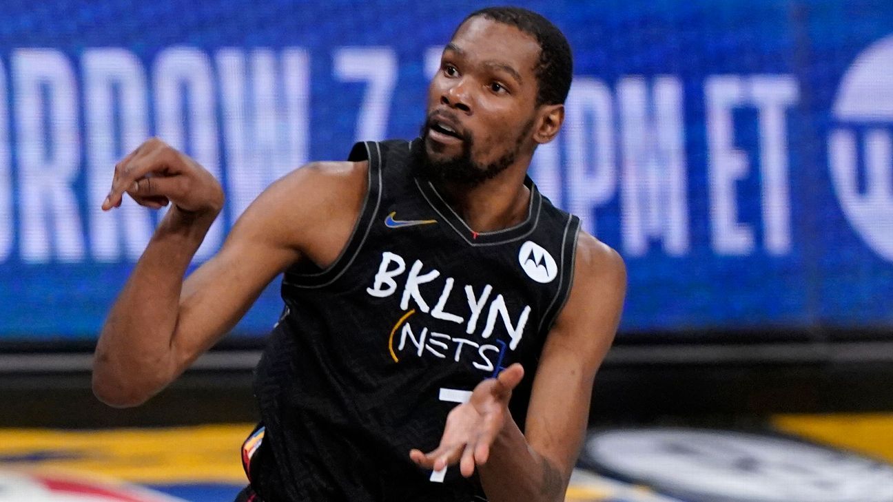 Kevin Durant agrees to 4-year contact extension with Nets