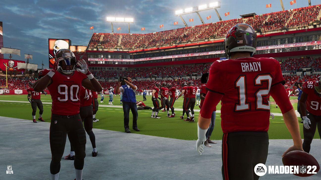 tom brady madden 22