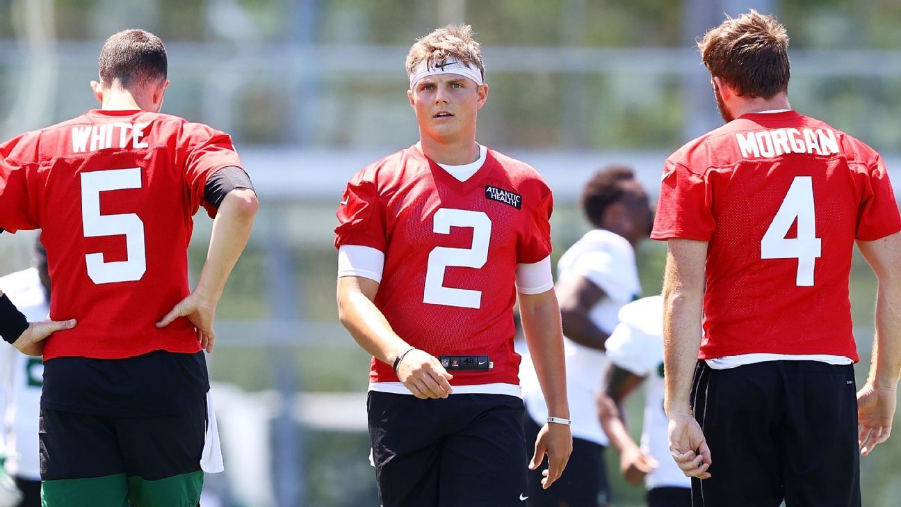 New York Jets' Zach Wilson worried about getting healthy, not reclaiming starting QB job