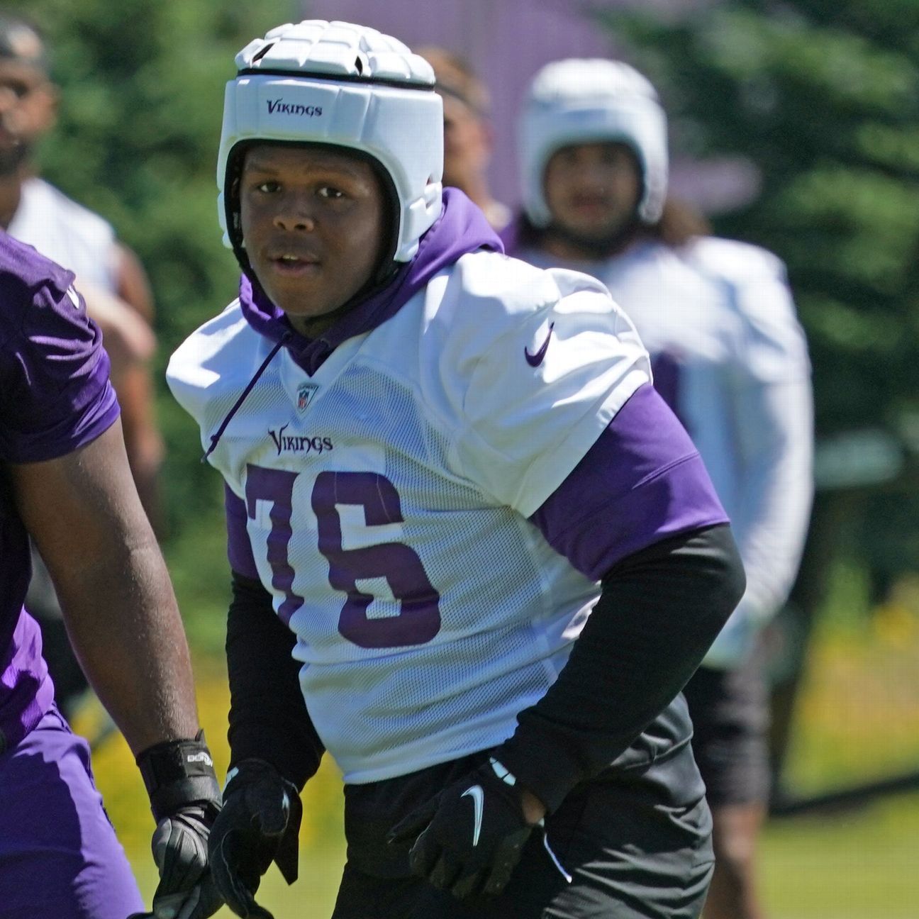 Vikings rookie who was shot four times wiill report to training camp