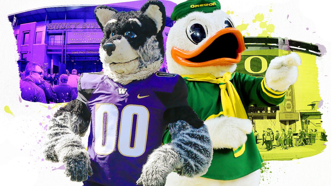 College football coaching jobs showdown Oregon vs. Washington