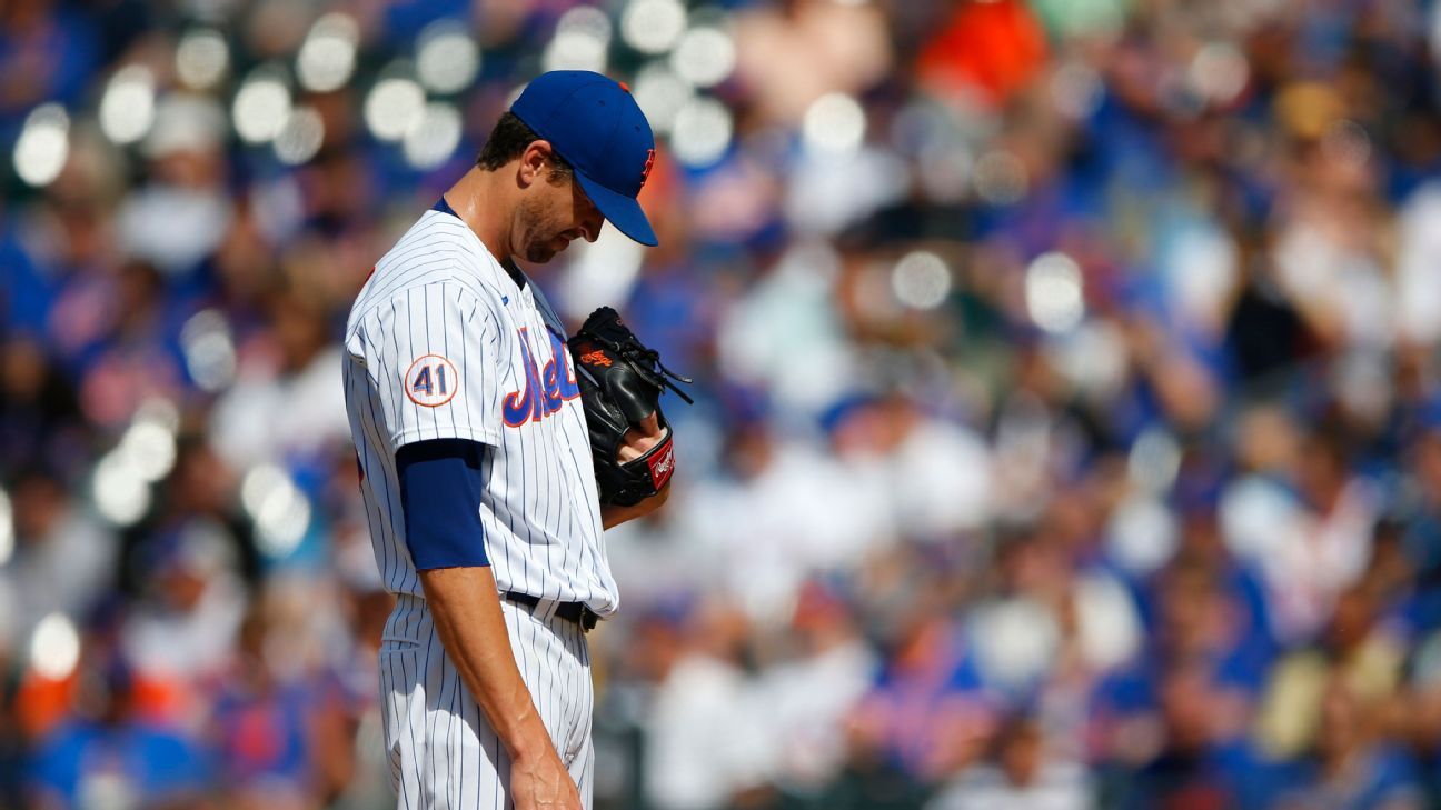 Mets scratch Jacob deGrom because of tightness in right side - NBC Sports