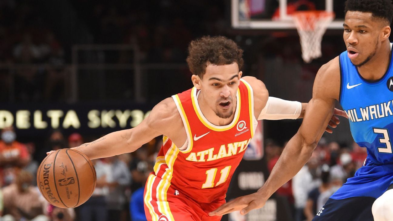 Atlanta Hawks' Trae Young (right foot) ruled out for Game 4 vs. Bucks