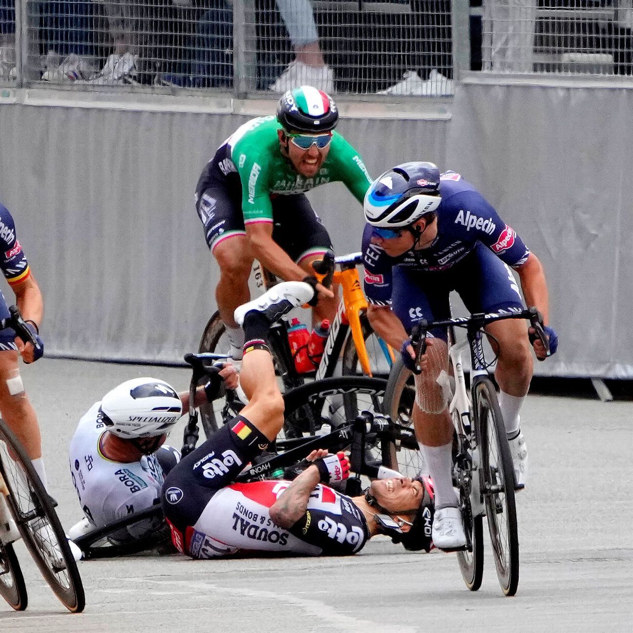 Tour De France Protest 2025