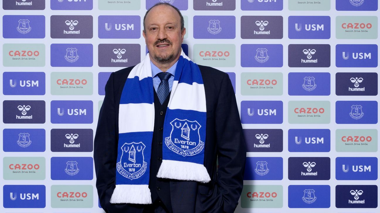 Former Liverpool boss Rafa Benitez becomes new Everton manager