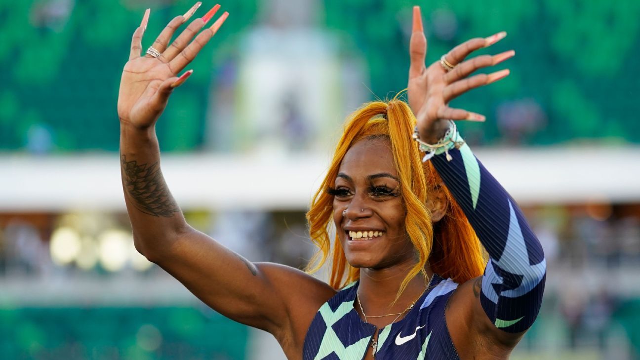 Report: American sprinter Sha'Carri Richardson tests positive for cannabis, Olym..