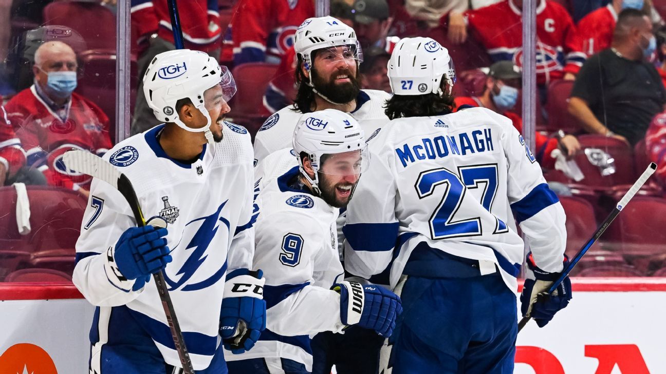 Tampa Bay Lightning on cusp of Stanley Cup repeat after Game 3