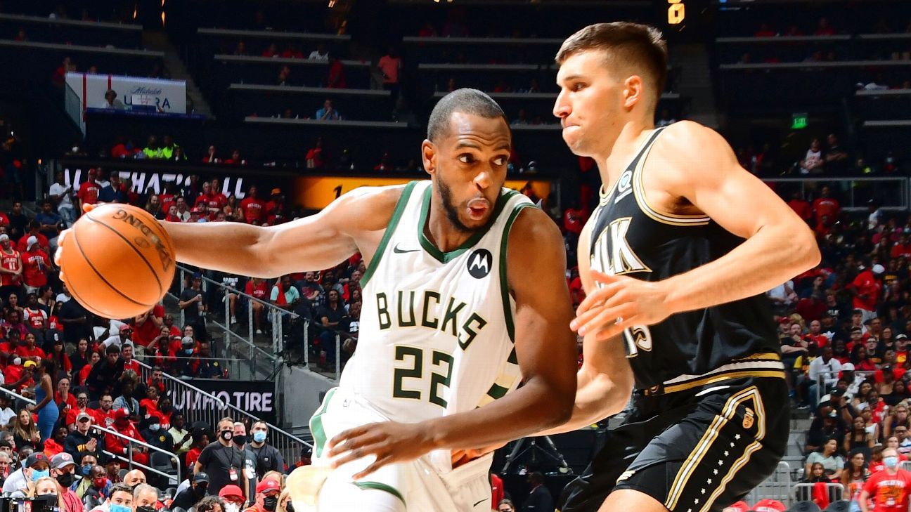 Khris Middleton lifts Milwaukee Bucks past Atlanta Hawks, into NBA