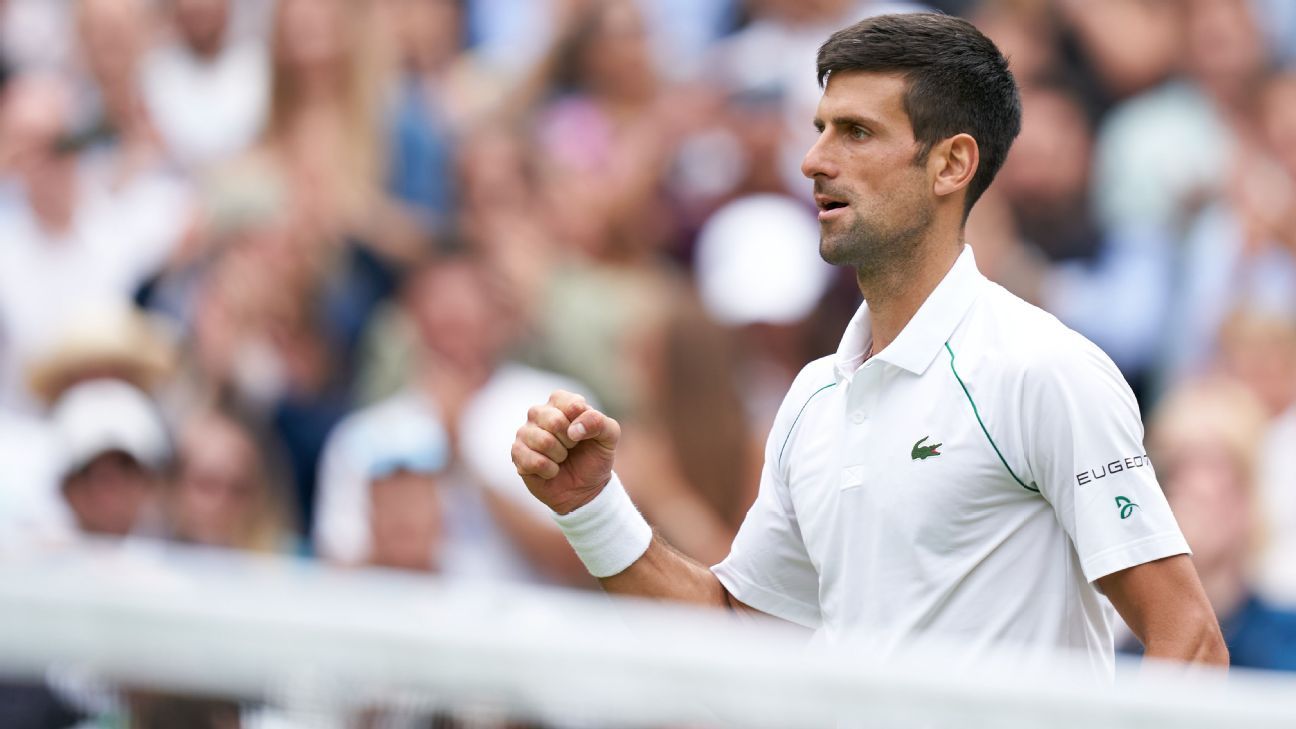 Wimbledon 2021 Semifinal updates: Djokovic beats Shapovalov to enter men's  singles final