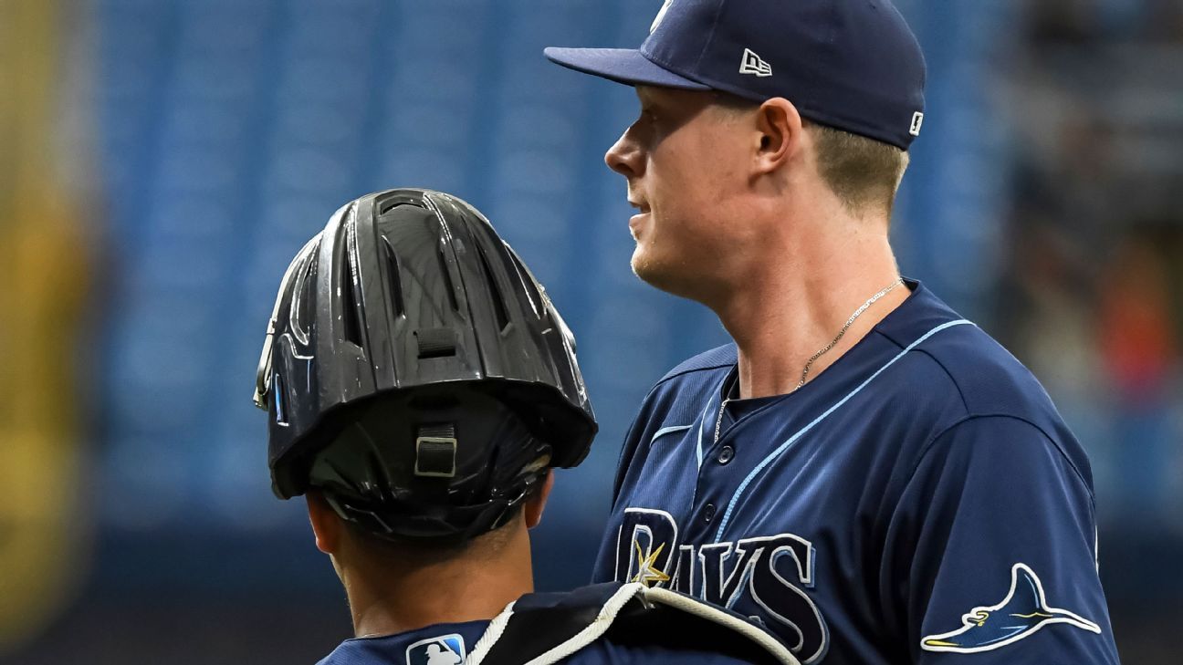 Tampa Bay Rays, powered by five pitchers, hold Cleveland Indians hitless in shortened game to ...