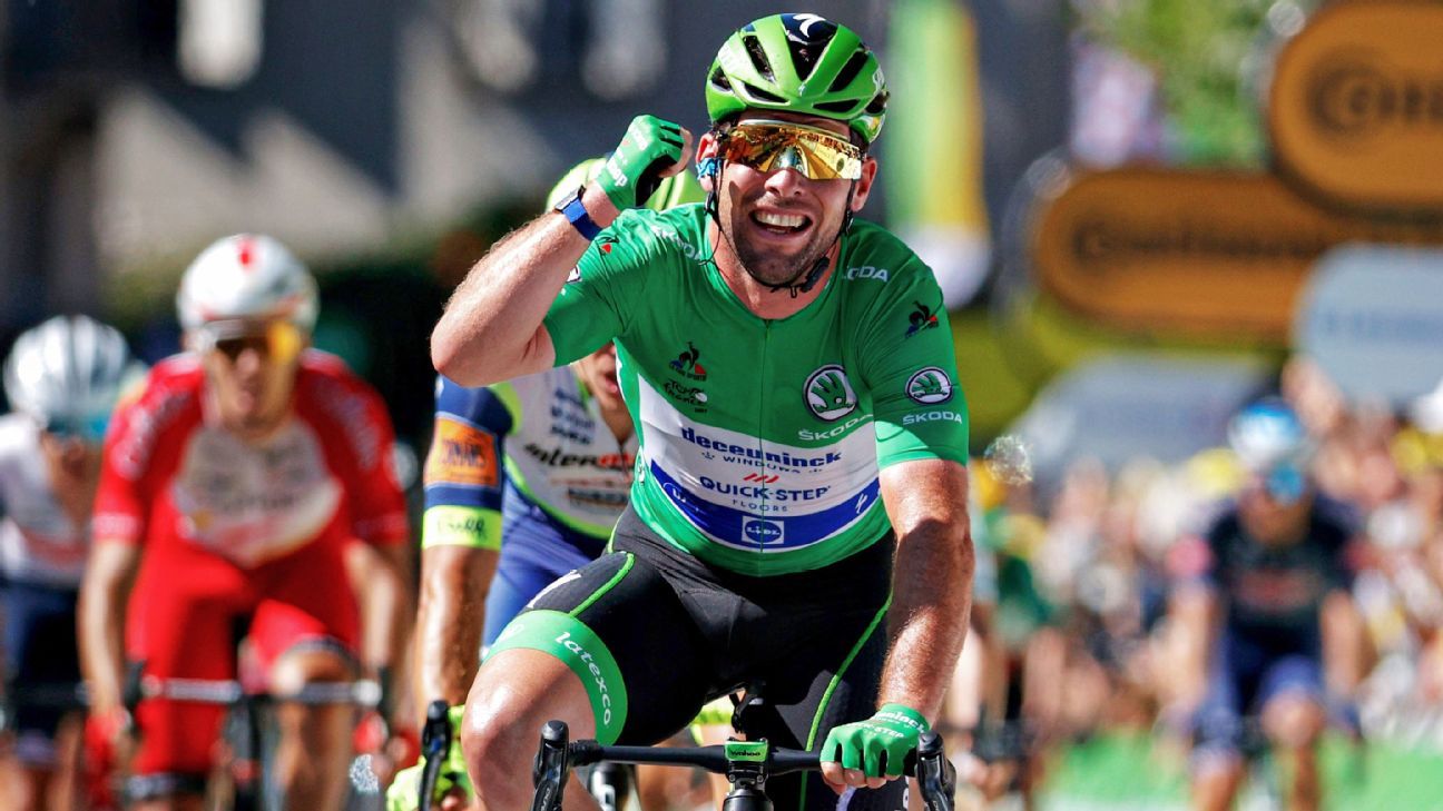 Mark Cavendish Wins Record Tying 34th Career Stage In Tour De France