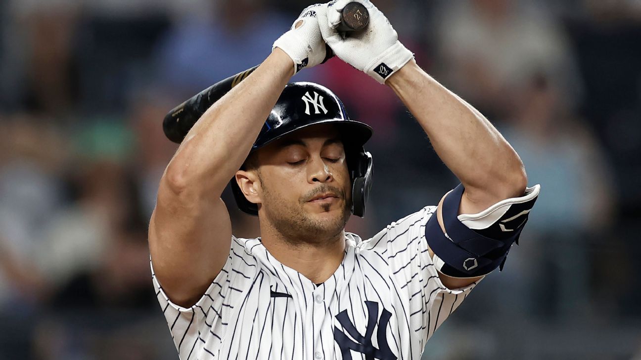 Yanks put slugger Stanton on IL with sore ankle