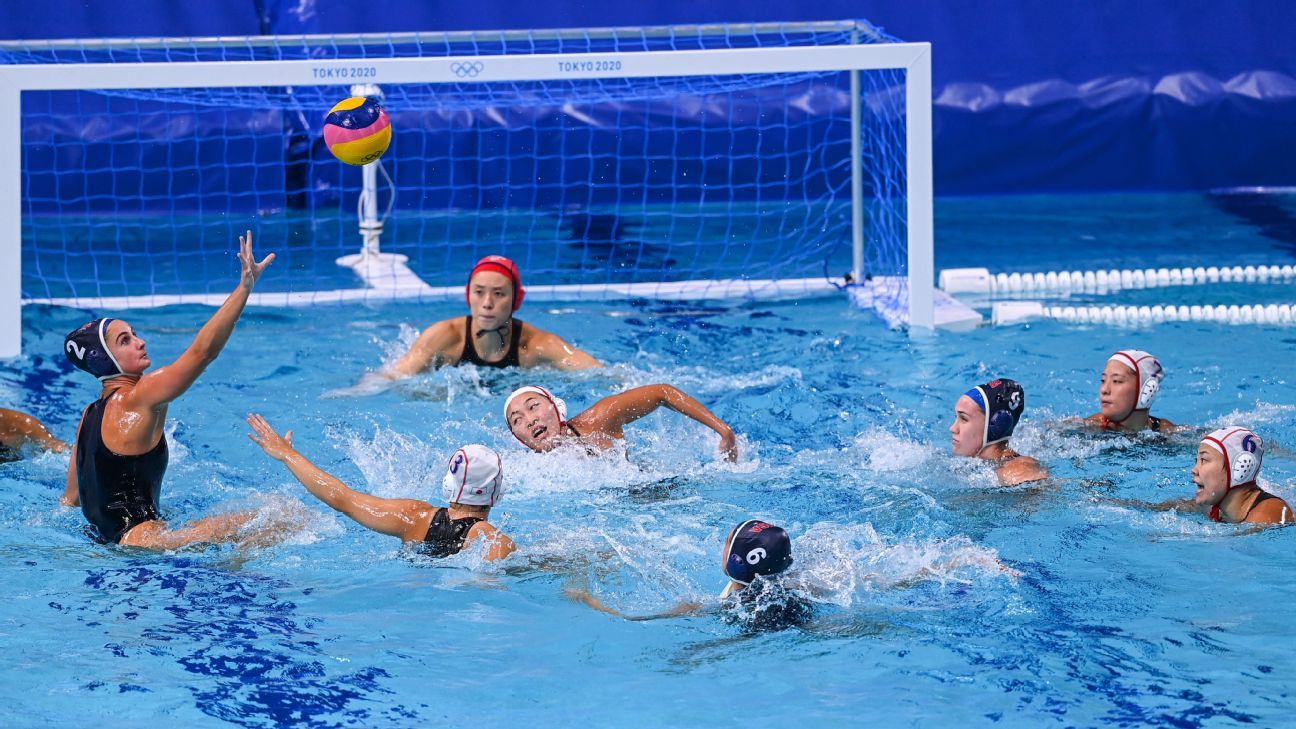 Olympics 2021 - U.S. Water Polo makes history with 25-4 win over Japan ...