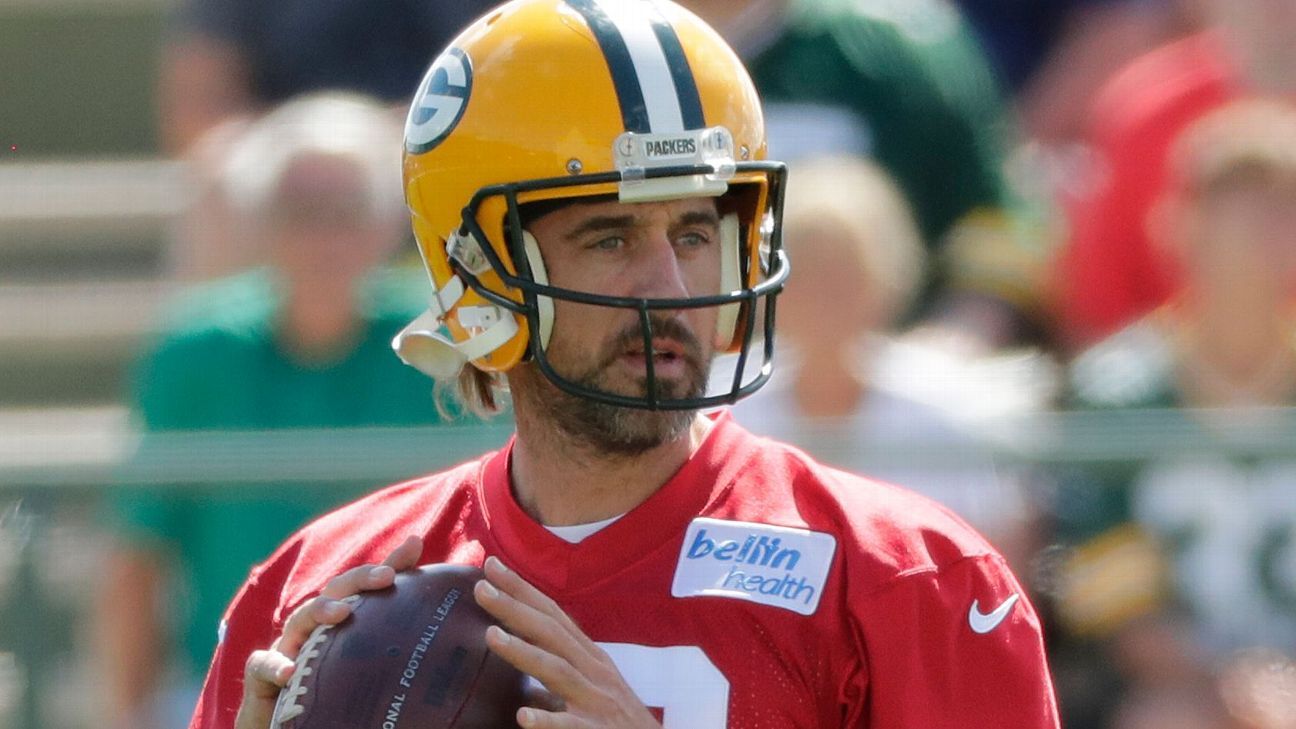 Aaron Rodgers says his relationship with Green Bay Packers GM Brian Gutekunst is..