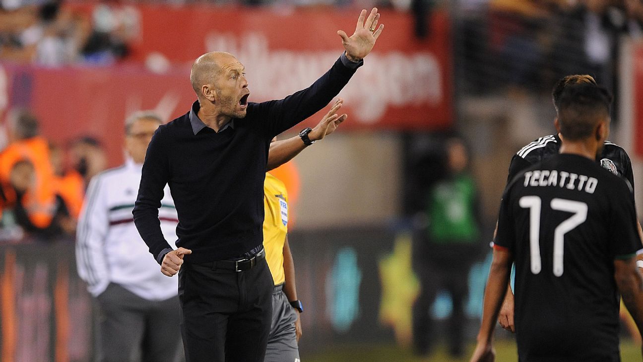 U.S. manager Gregg Berhalter, Mexico boss Tata Martino ...