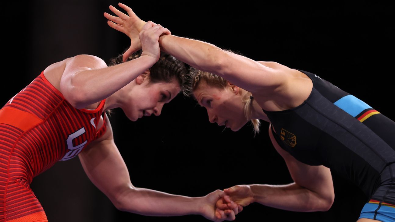 USA's Adeline Gray loses 76kg final to Germany's Aline ...