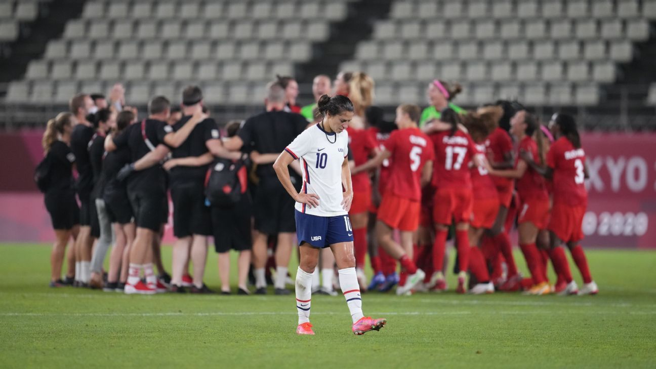 USWNT's Olympics problems: American women's soccer struggles in Tokyo. Can  they fix it?