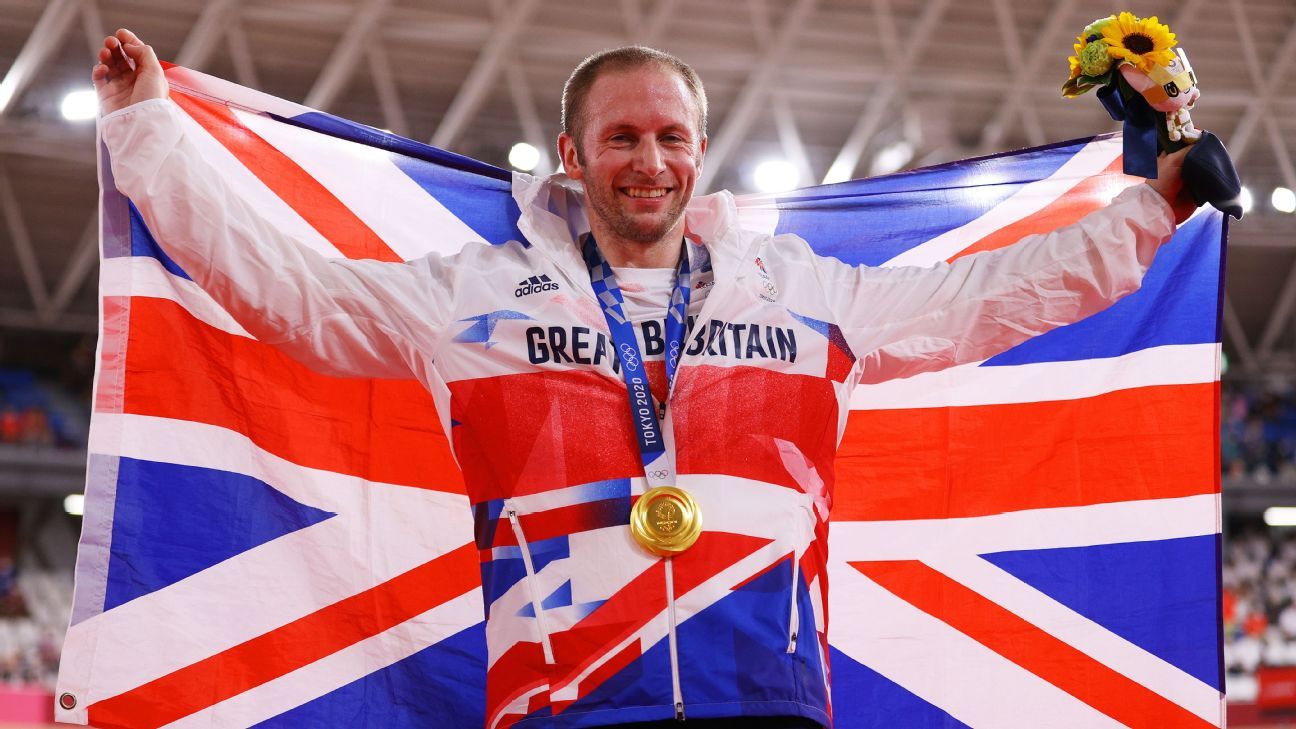 Tokyo 2020, Jason Kenny dari Inggris memenangkan emas ketujuh Keren