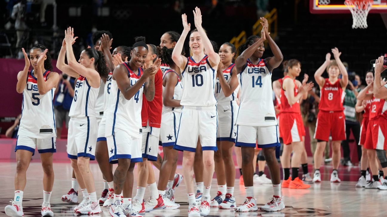 Olympics 21 Social Media Celebrates The United States Women S Basketball Team S Seventh Consecutive Gold Medal