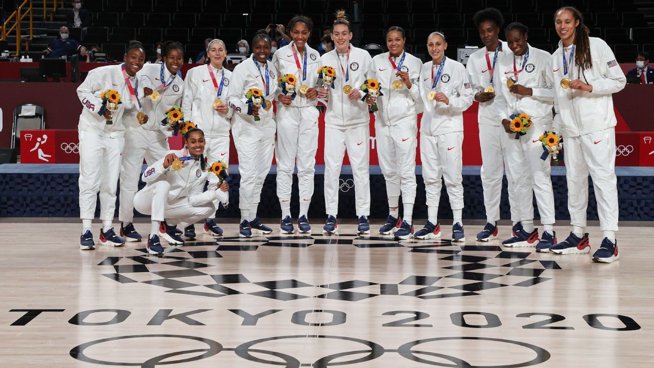 Olympics 2021 Team USA women's basketball at the Tokyo Games ESPN