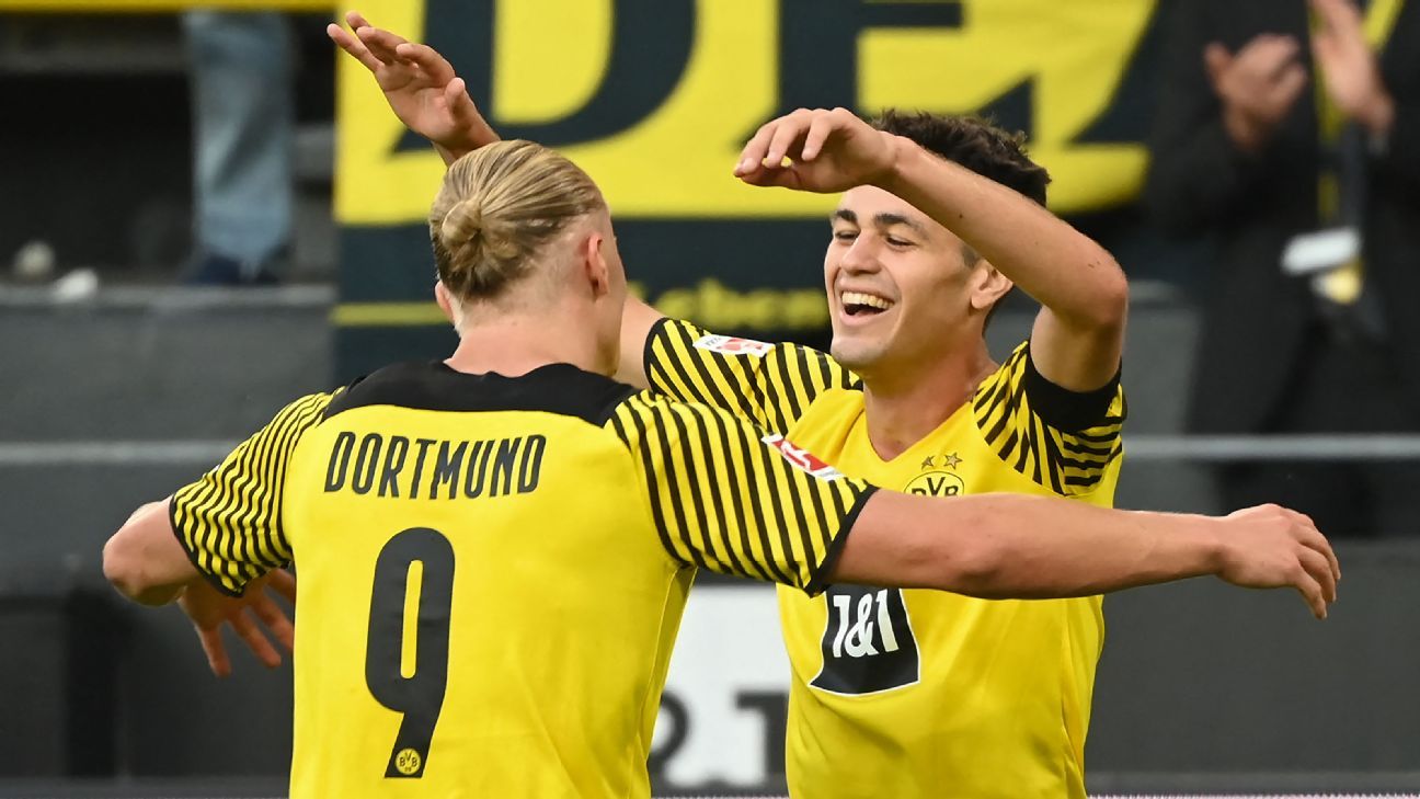 Borussia Dortmund Vs Eintracht Frankfurt Football Match Report August 14 21 Espn