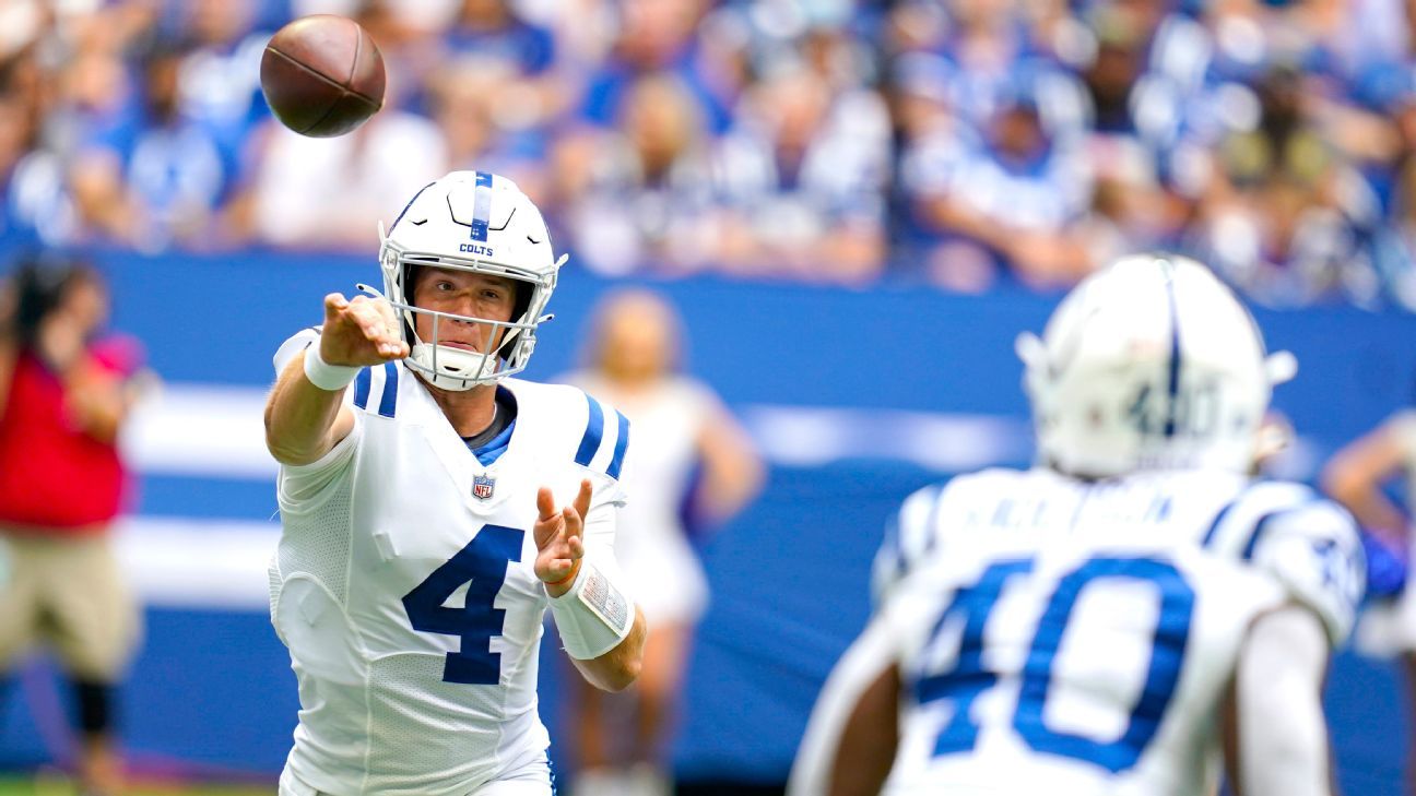 Sam Ehlinger - Indianapolis Colts Quarterback - ESPN (PH)