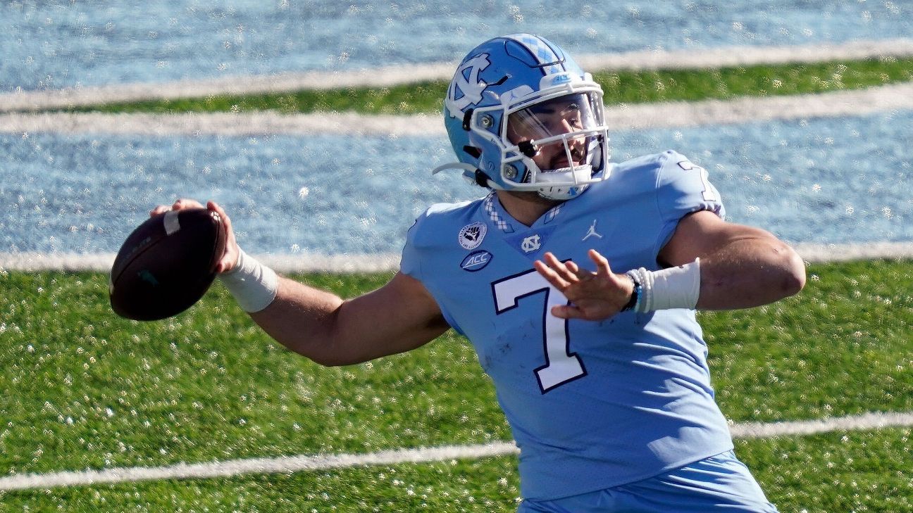 Washington Commanders select UNC QB Sam Howell in 2022 NFL Draft