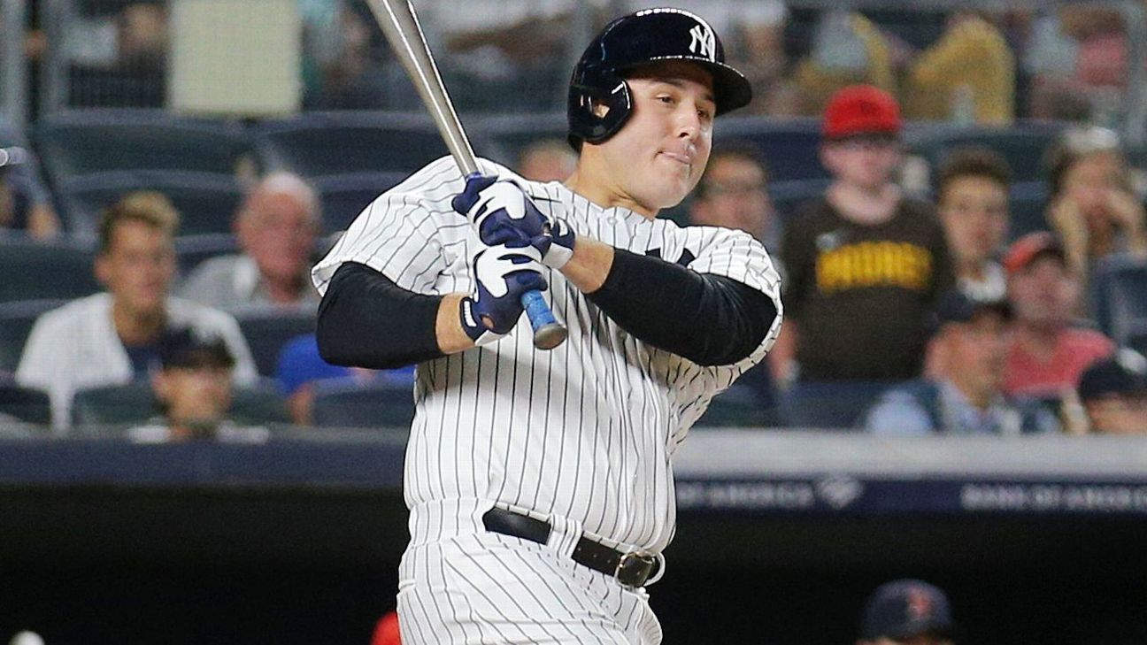 New York Yankees slugger Anthony Rizzo returns from injured list