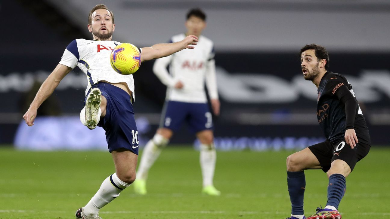 Transfer Talk: Bernardo Silva spurns Tottenham amid City's bid for Harry Kane