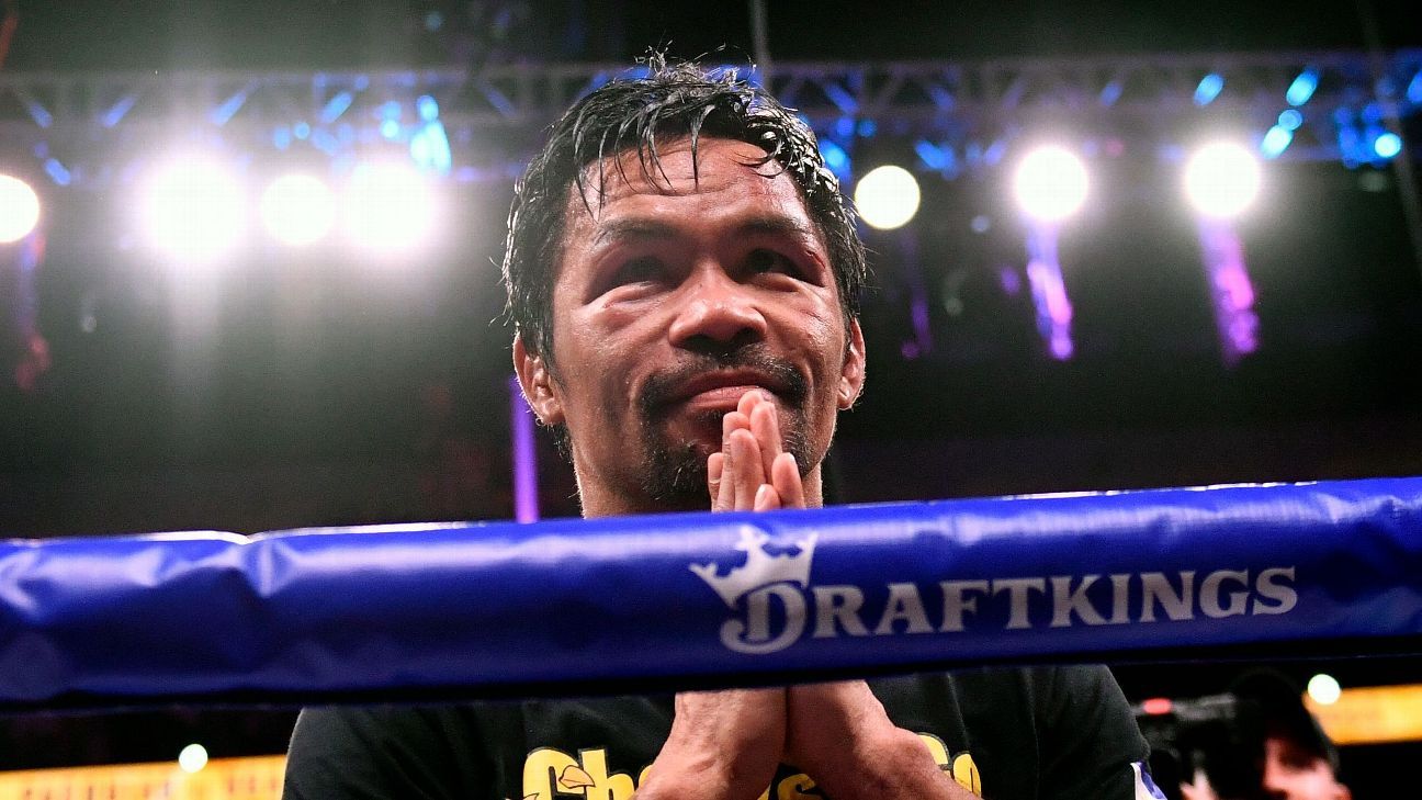 Pacquiao was better than Mayweather;  Woodley will end Jake Paul’s streak